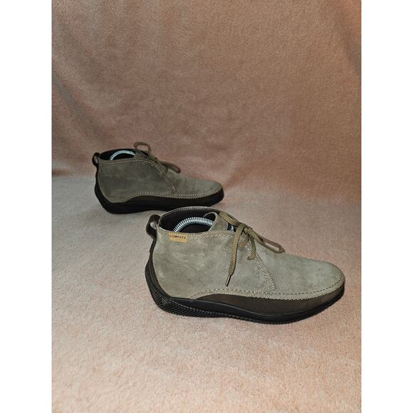 LO.WHITE Suede Light Grey Desert Boots Handmade in Italy Men\'s Size 7 main image 6